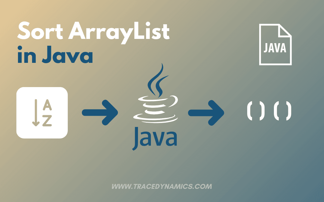 sort an arraylist in java