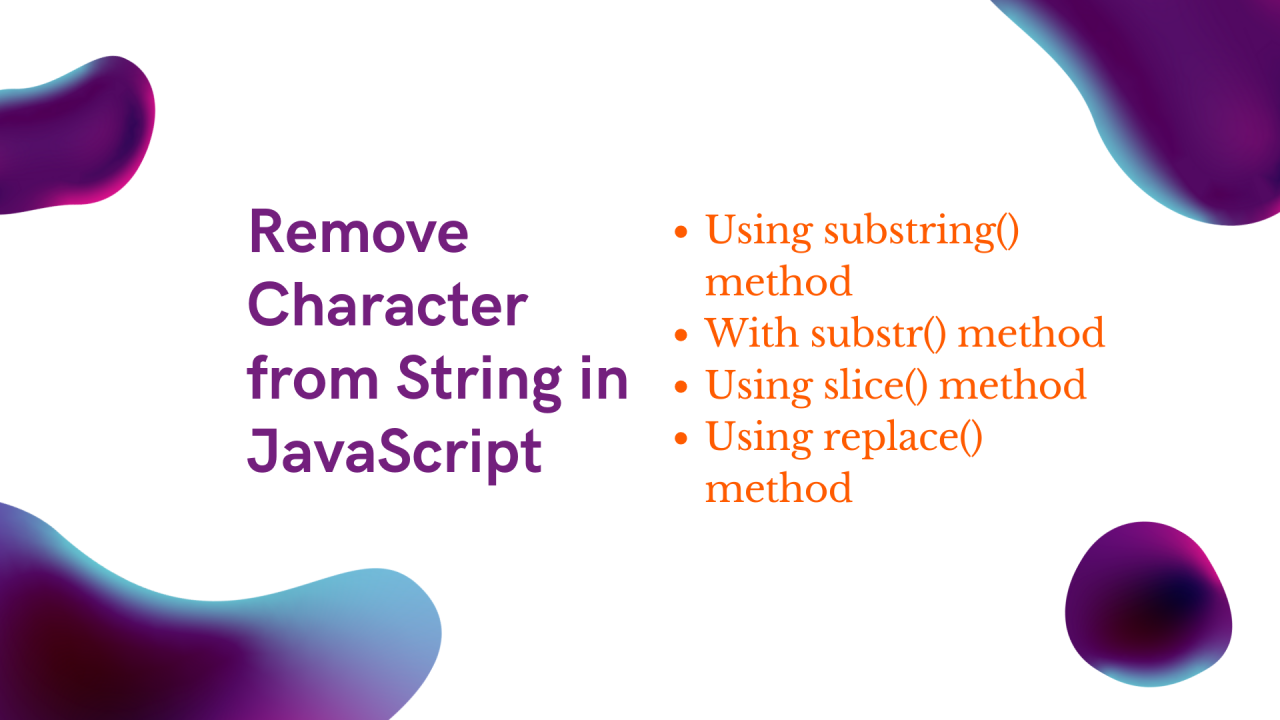 Remove First 3 Characters From String Javascript