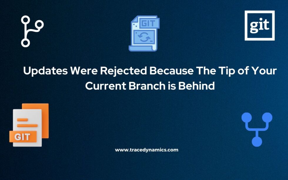 Updates Were Rejected Because The Tip Of Your Current Branch Is Behind